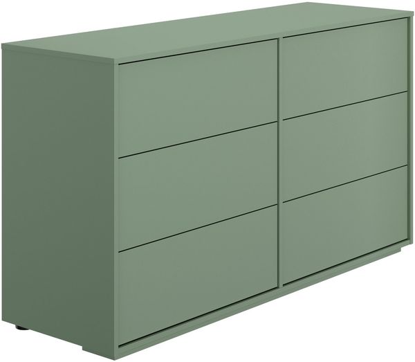 Gami Kommode Jade, Kommode mit 6 Schubladen
