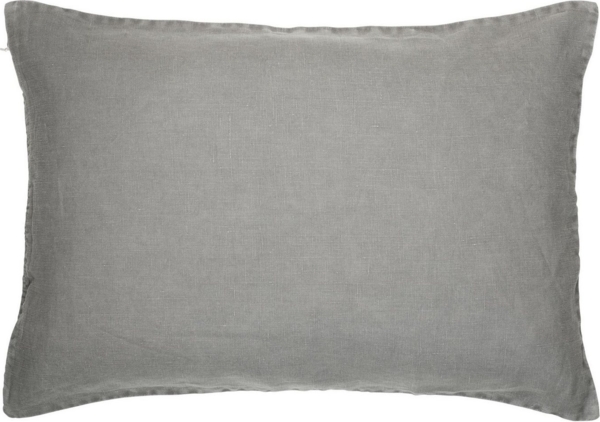 Kissenhülle Kissenbezug Leinen Smoke Grau 60x40cm Ib Laursen 6201-58