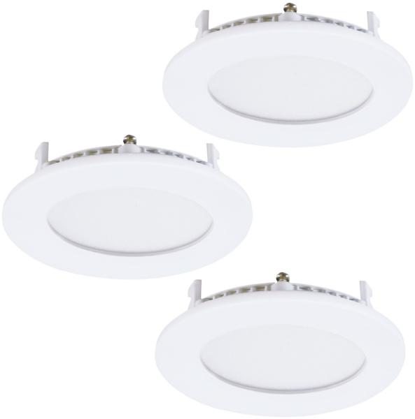 EGLO Deckenleuchte LED Deckenlampe Einbauleuchten Unterputz Strahler rund 34014