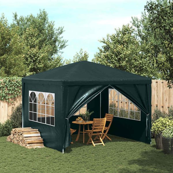 vidaXL Partyzelt 3x3 m Grün 45099