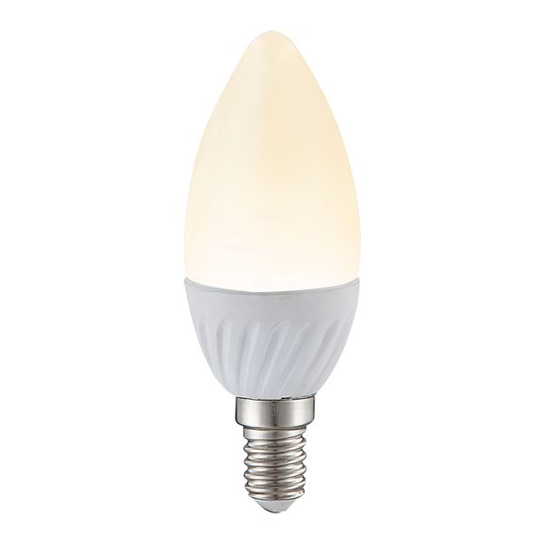 LED Leuchtmittel, E14, 4,9 Watt, 3000K, 470 Lm, DxH 3,7x9,9cm