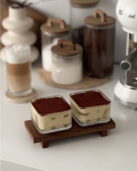 EKA Snackschale Rillen 6er Set, Glas, (6-tlg)
