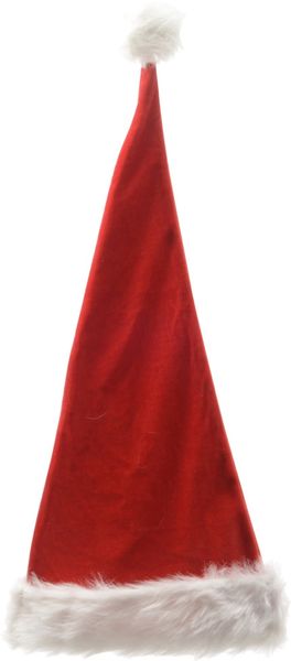 Kaemingk Stoff-Weihnachtsmannmütze rot 70 cm