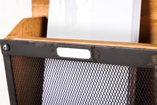 Alltagshelfer Wandboard MURAL 80cm Pinie Kreidetafel Haken Schlüsselbrett Bild 5