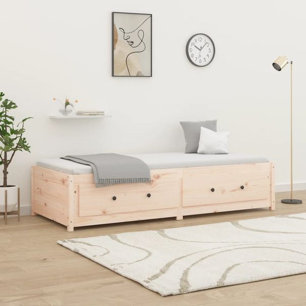 vidaXL Tagesbett 75x190 cm Massivholz Kiefer 821599
