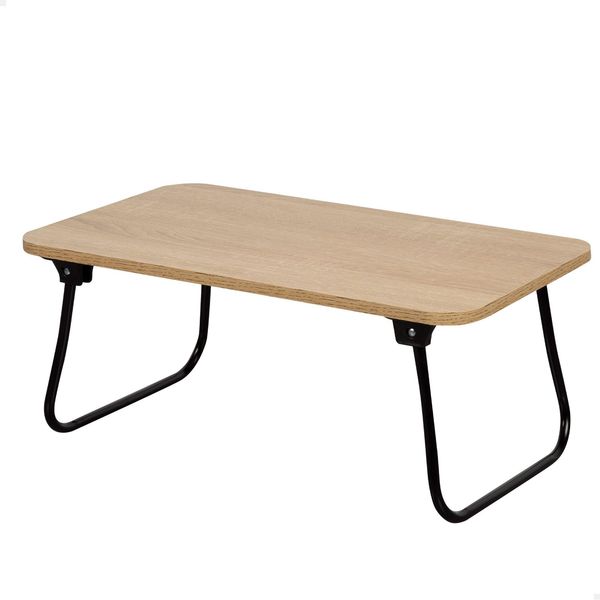 AKTIVE Max Home Klapptisch, 53 x 30 x 22 cm, Holz und Stahl, Betttablett, Mehrzweck, Sofa, Laptop, Beistelltisch, Tragbare Klapptische, Industrie-Stil (18424)