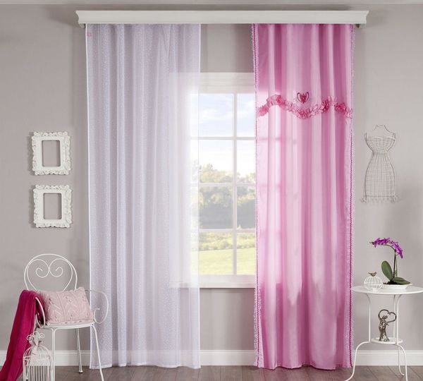Cilek YAKUT Rosa Vorhang