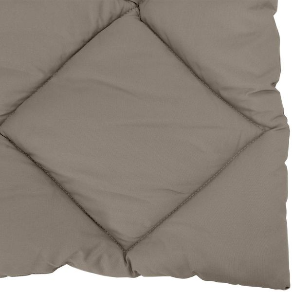 vidaXL Winterbettdecke Hellgrau 220 x 240 cm Mikrofaser 42025749 Bild 8