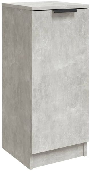 Sideboard, Kommode Betongrau 30x30x70 cm Holzwerkstoff j1165p