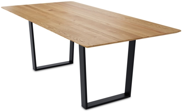 Esstisch Dagmar 6 140x75x90 Esszimmertisch Massivholz Wildeiche