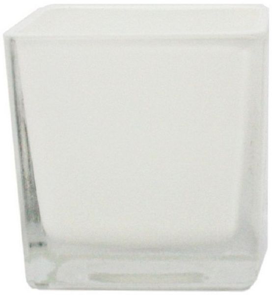 Exotenherz Übertopf Übertopf Glas-Würfel - verschiedene Farben 8x8x8cm (1 St)