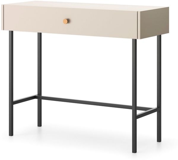 Compleo Schminktisch mit Schublade, Japandi design, Breite: 93 cm DAVS