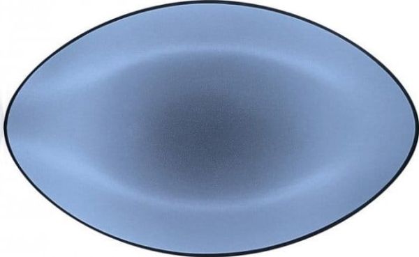 Revol EQUINOXE ovaler Teller 35x22 3 cm blau