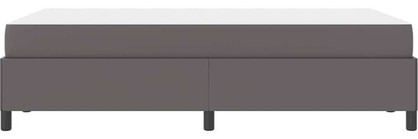 vidaXL Bettrahmen mit Matratze Grau 120 x 200 cm Stoff 3398997 Bild 8