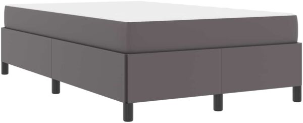 vidaXL Bettrahmen mit Matratze Grau 120 x 200 cm Stoff 3398997 Bild 4