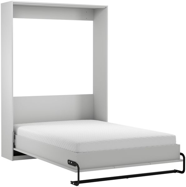 AX LIVING Schrankbett Klappbett in Weiß Raiane PT140 ohne Matratze