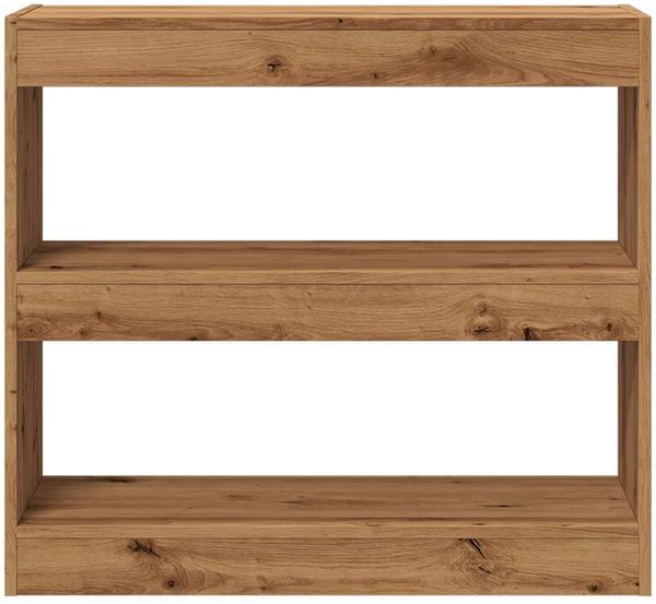vidaXL Bücherregal/Raumteiler Artisan-Eiche 80x30x72 cm 856815 Bild 4