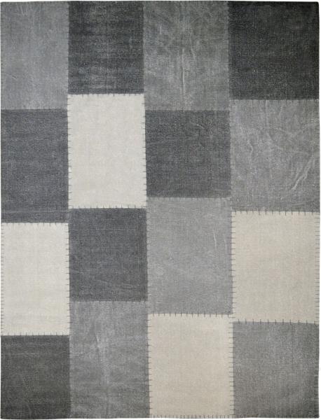Teppich SchoenesWohnen24 Lyrical 110 Multi / Grau 80x150 cm