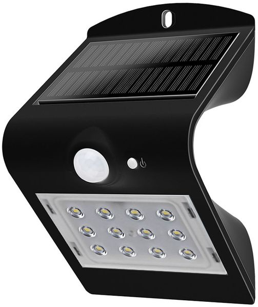 LED Wandleuchte, IP44, neutralweiß, Bewegungsmelder