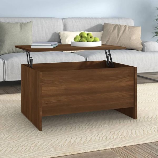 vidaXL Couchtisch Braun Eichen-Optik 80x55,5x41,5 cm Holzwerkstoff 819271
