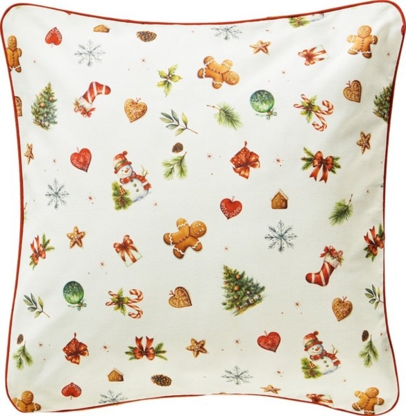 Erwin Müller Kissenbezug Kissenhülle "Noel", (1 Stück), Baumwolle Motiv Bild 4