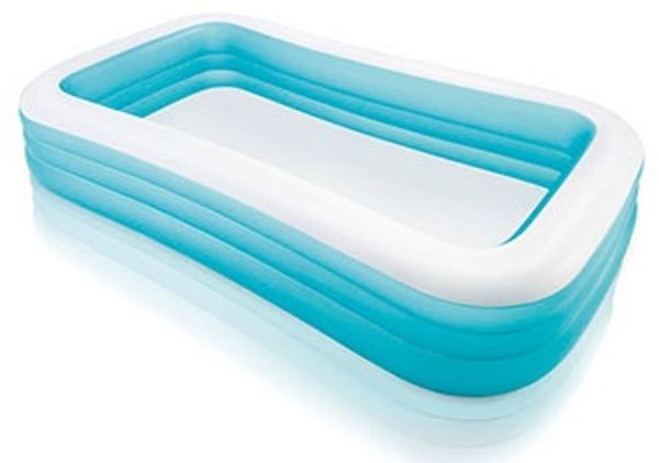 Intex 58484 Aufblasbarer Pool 1050 l Rechteckig 6 Jahr(e) Vinyl Blau Weiß