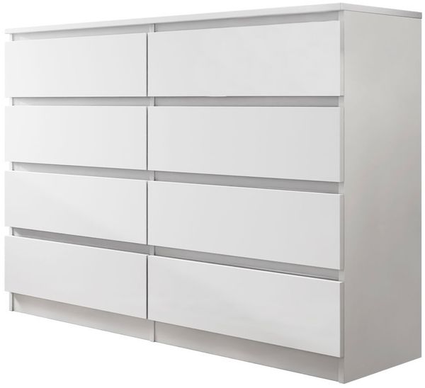Mirjan24 Kommode Malwa M8, Weiß