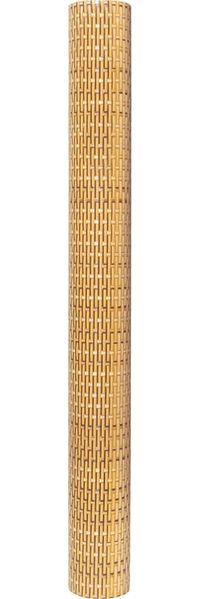 vidaXL Balkon-Sichtschutz Hellbraun 1000x80 cm Poly Rattan 156277 Bild 4