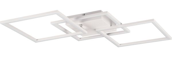 OTTO home LED Deckenleuchte Annelia, Deckenlampe, schwenkbare LED-Rechtecke, LED fest integriert, Warmweiß, Wand- und Deckenmontage möglich