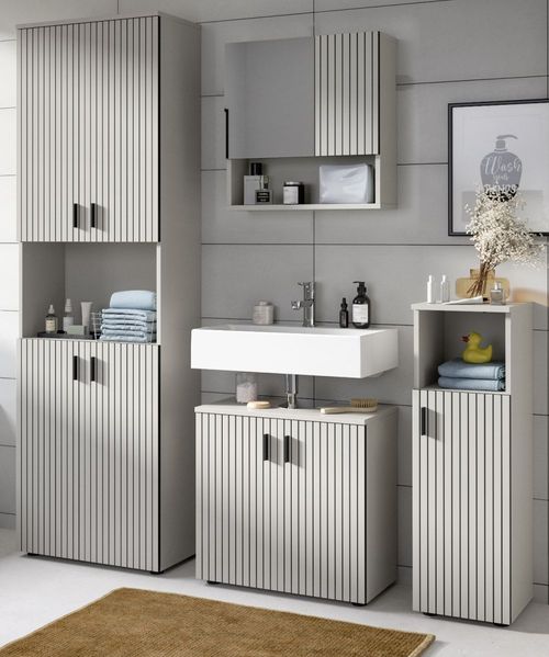 Badmöbel Set Livia in Kaschmir 4-teilig 180 cm