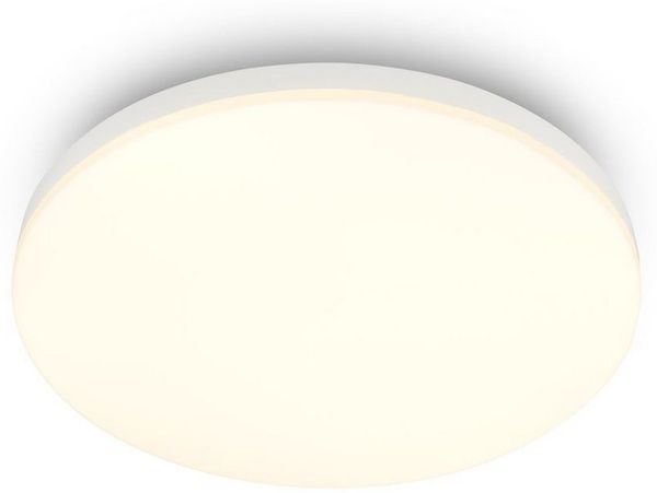 Briloner Leuchten LED Deckenleuchte LED Deckenlampe, LED fest integriert, 3000K - Warmweiß, 26x6 cm, Wohnzimmer, Schlafzimmer, Flur, Küche