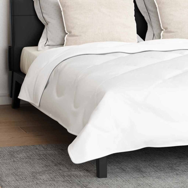 vidaXL Bettdecken Set 3 pcs Weiß Mikrofaser und Daunenfedern 3377997 Bild 5