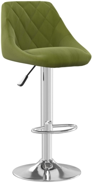 vidaXL Barhocker Hellgrün Samt [335296]