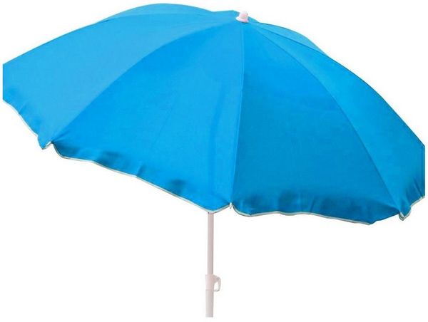 Marabellas Shop Sonnenschirm Sonnenschirm Strandschirm 170cm knickbar Polyester in 6 Farben