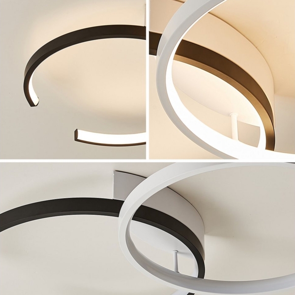 Eurotondisplay LED Deckenleuchte LED Deckenleuchte Fernbedienung Lichtfarbe einstellbar dimmbar Lampe, LED fest integriert, Warmweiß bis Kaltweiß, Lichtfarbe und Helligkeit eisntellbar Bild 3