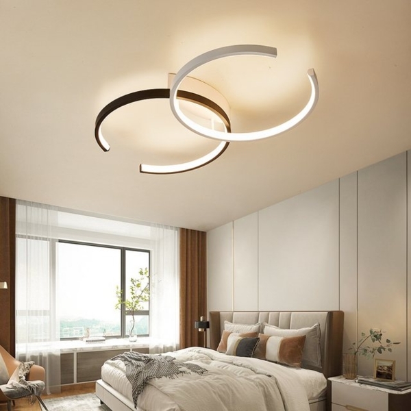 Eurotondisplay LED Deckenleuchte LED Deckenleuchte Fernbedienung Lichtfarbe einstellbar dimmbar Lampe, LED fest integriert, Warmweiß bis Kaltweiß, Lichtfarbe und Helligkeit eisntellbar Bild 4