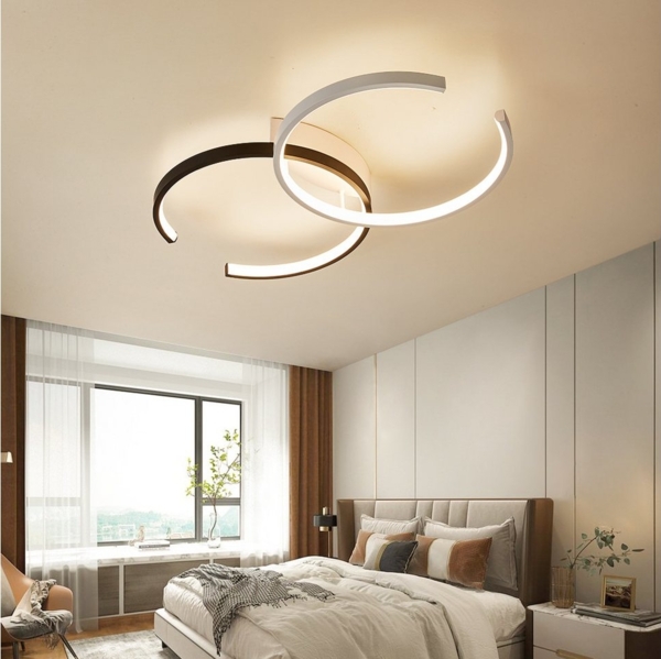 Eurotondisplay LED Deckenleuchte LED Deckenleuchte Fernbedienung Lichtfarbe einstellbar dimmbar Lampe, LED fest integriert, Warmweiß bis Kaltweiß, Lichtfarbe und Helligkeit eisntellbar Bild 1