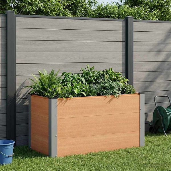 vidaXL Hochbeet Braun 100 x 50 x 54 cm 42038996