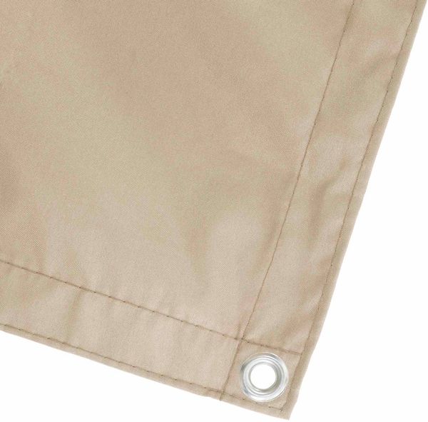 vidaXL Balkon Sichtschutz 150 x 400 cm Stoff mit PU-Beschichtung Beige 42036448 Bild 2