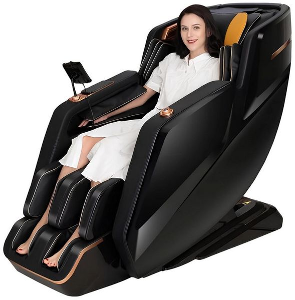 JVmoebel Massagesessel Luxus Massagestuhl Elektrischer Wellness Multi Funktion 4D (1-St, Massagesessel), Made in Europa
