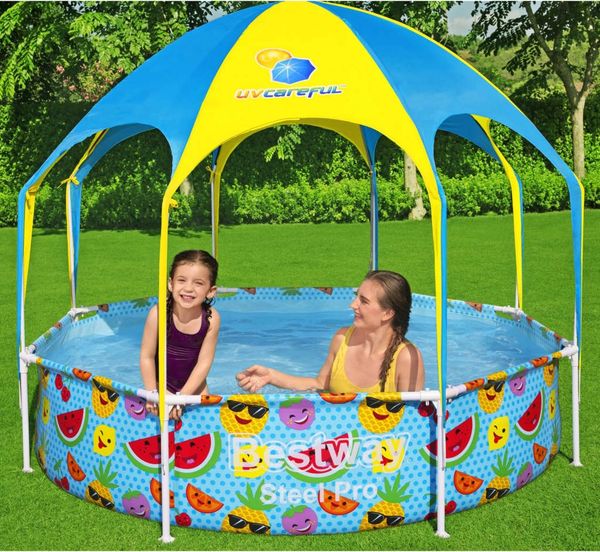 Bestway Steel Pro UV Careful Aufstellpool für Kinder 244x51 cm 92830