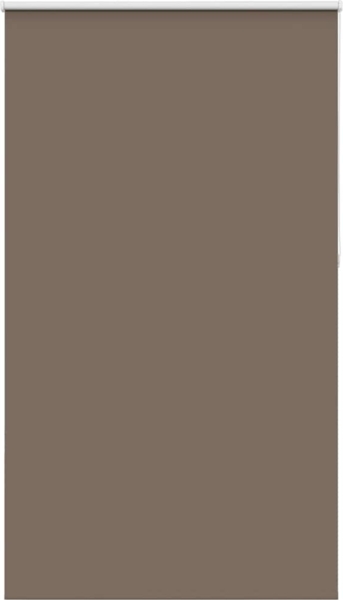 vidaXL Verdunkelungsrollo Kaffeebraun 140x210 cm Stoffbreite 136,6 cm 4011058