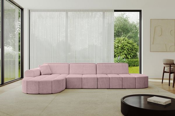 ALTDECOR Ecksofa Livo-L2, Sofa Praktische Bequeme Funktionsecke Couch L-Form Eckcouch, Corner Sofa L-Form Vielseitige Sofa Wohnlandschaft Wohnzimmer