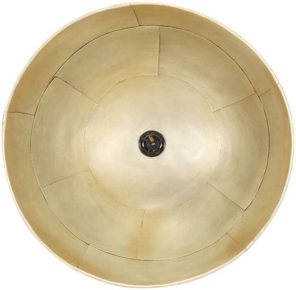 vidaXL Hängelampe Vintage Industriestil 25 W Messing Rund 41 cm E27 320542 Bild 7