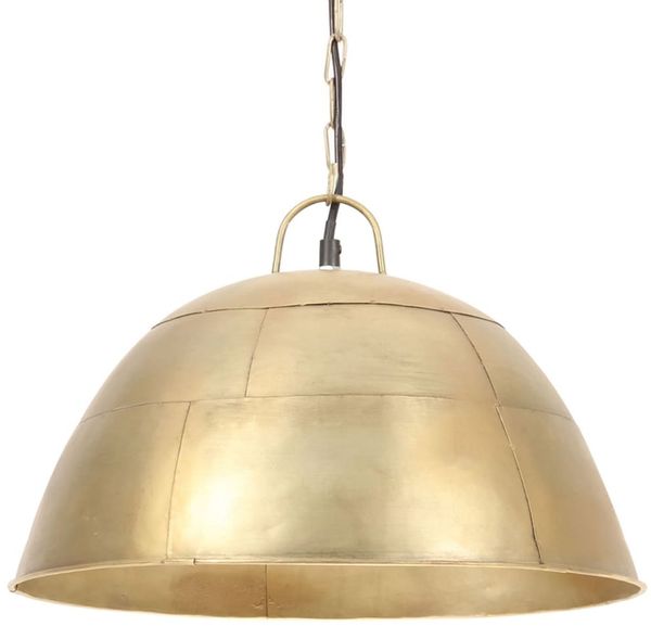vidaXL Hängelampe Vintage Industriestil 25 W Messing Rund 41 cm E27 320542 Bild 2