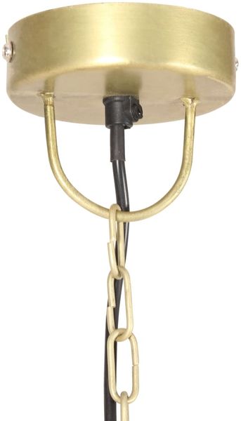 vidaXL Hängelampe Vintage Industriestil 25 W Messing Rund 41 cm E27 320542 Bild 5