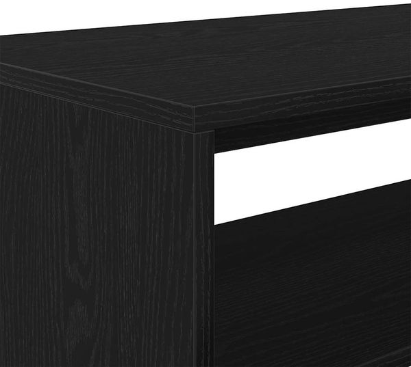 vidaXL TV-Schrank Schwarz Eiche-Optik 80x40x40 cm Holzwerkstoff 859110 Bild 8