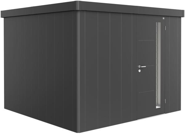 Biohort Gerätehaus Neo, 3C: 292 x 292 x 222 (b x t x h) cm, dunkelgrau-metallic