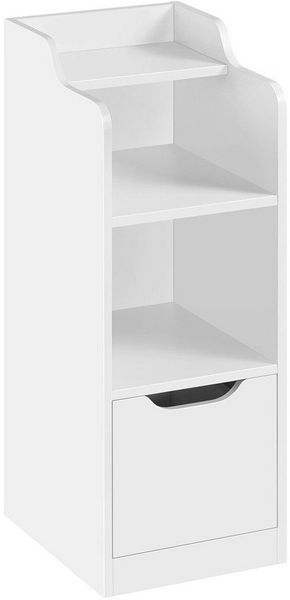Yaheetech Nachttisch Beistelltisch mit Schublade & Ablage & Staufach (1-St), Schmale Nachtkonsole für Schlafzimmer/Wohnzimmer