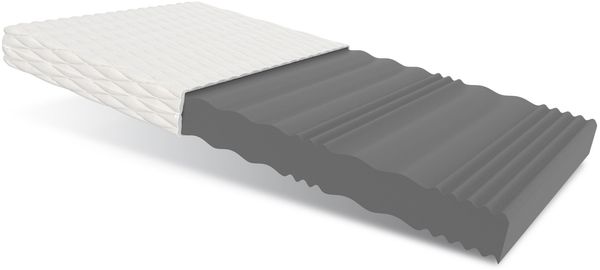 Matratze 120x200 Kaltschaum LIVIA MAX 7 Zonen profilierter Schaum H4 21 cm JERSEY